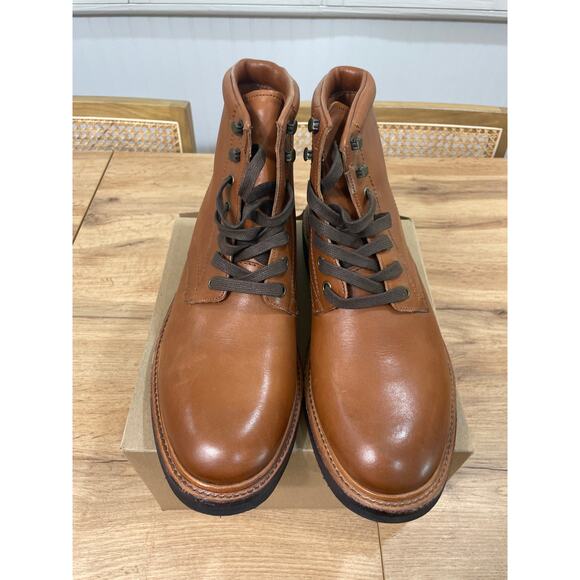 Frye Men's Gordon Lace Up Casual Boots Brown Soft Leather Size 10 NWOB Comfy - Picture 6 of 11